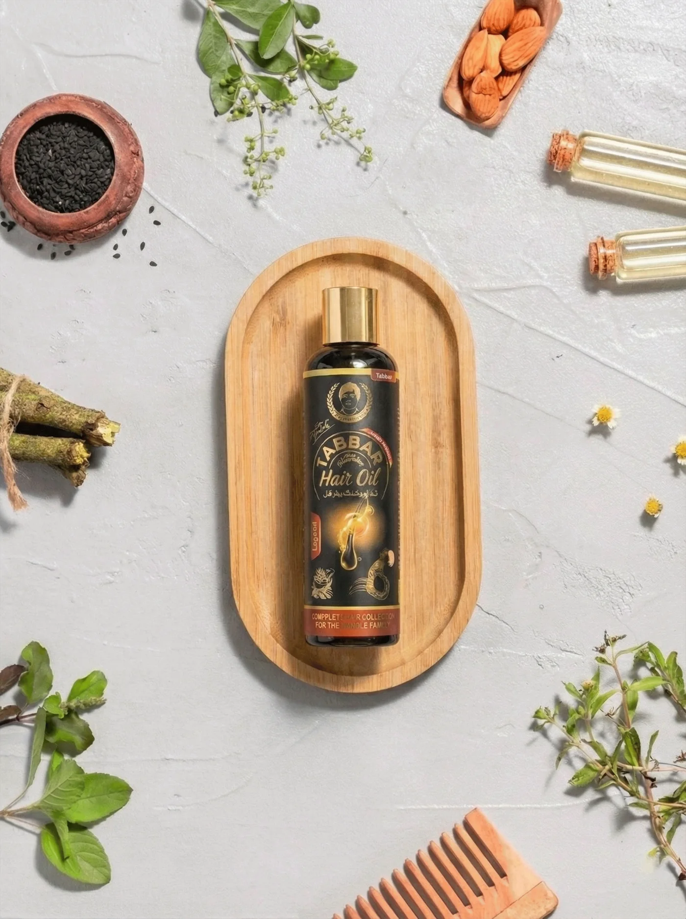 Tabbar Hair Oil – Legend (by Matab Hakeem Musa) | Herbal Family Hair Solution