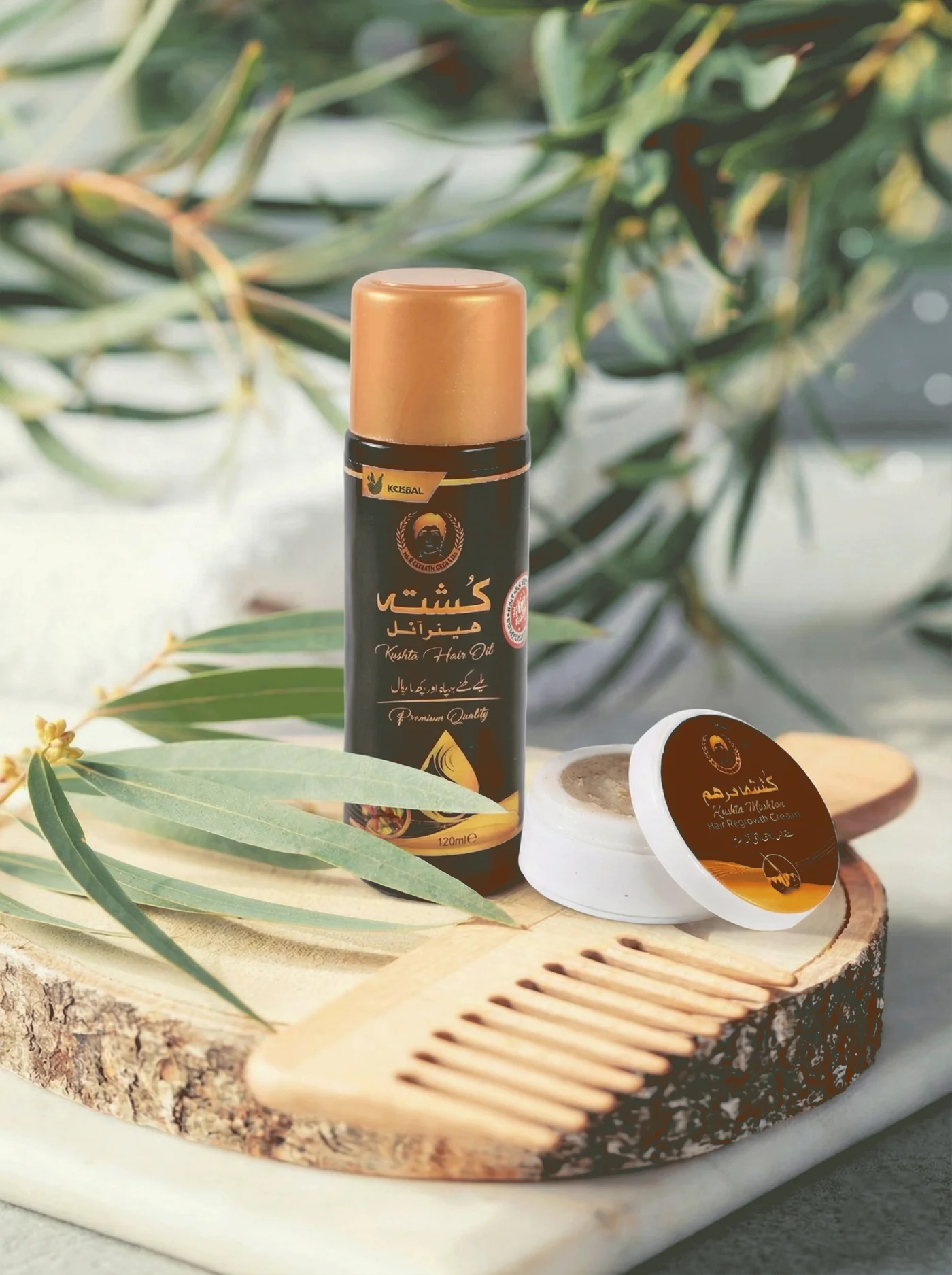 Kushta Hair Oil & Marham (Simple) by Matab Hakeem Musa